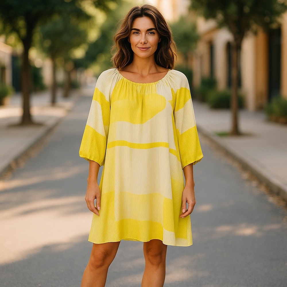 Alice + Olivia 100% Silk Dress size M